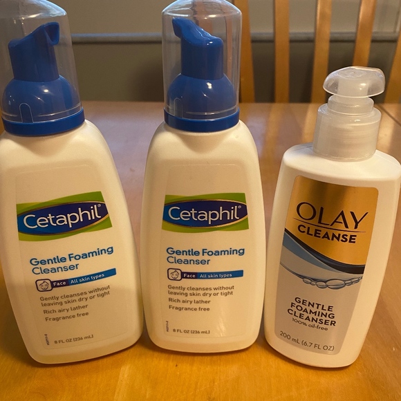 Cetaphil Other - NEW!!! 3 Gentle Foaming Cleansers